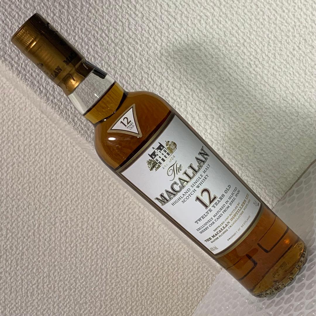 ⭐️贅沢品⭐️マッカラン⭐️シェリーオークカスク⭐️12年⭐️ハーフ⭐️ウイスキー⭐️350⭐️