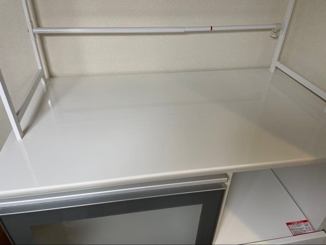 ニトリ　食器棚　キッチンカウンターMRB(レジュームLE 90 WH)