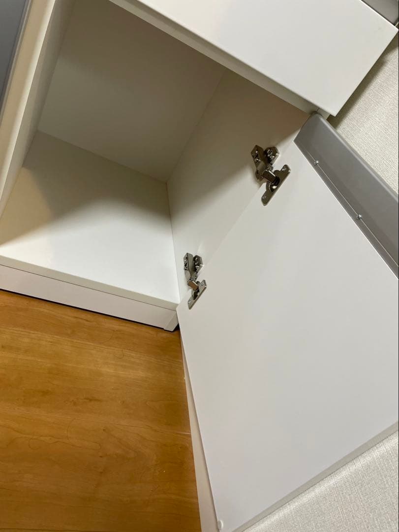 ニトリ　食器棚　キッチンカウンターMRB(レジュームLE 90 WH)