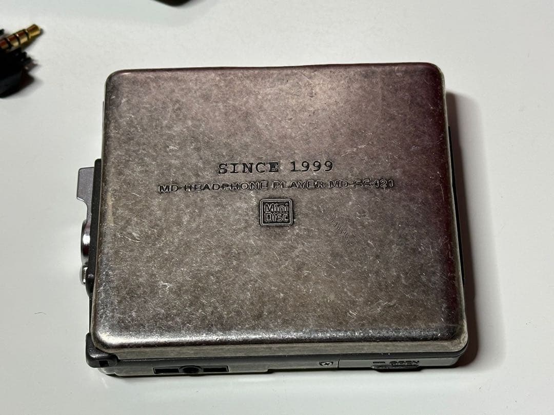 SHARP MDヘッドホンプレーヤー MD-SS421-S Limited
