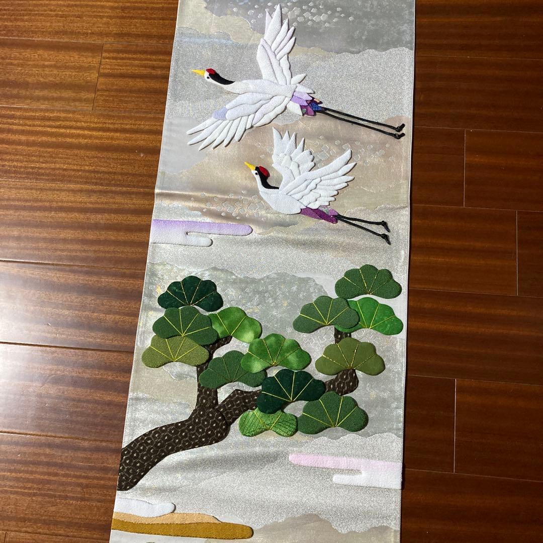 らいおんくま★ちりめん細工　お正月の押絵タペストリー