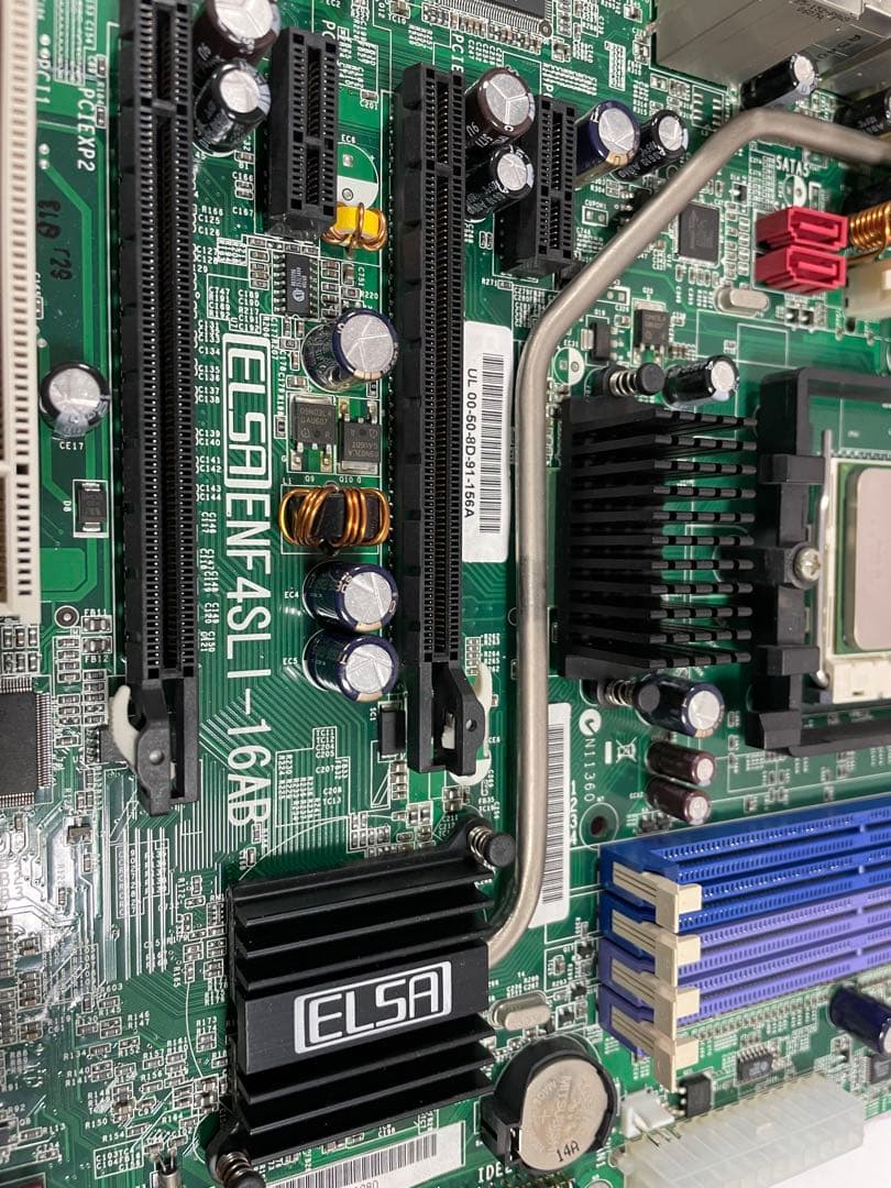 超希少ELSA QUALITIMO ENF4SLI-16AR レトロマザーボード