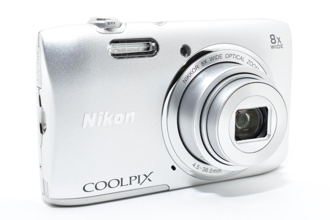 【さー】　Nikon COOLPIX S3600 シルバー