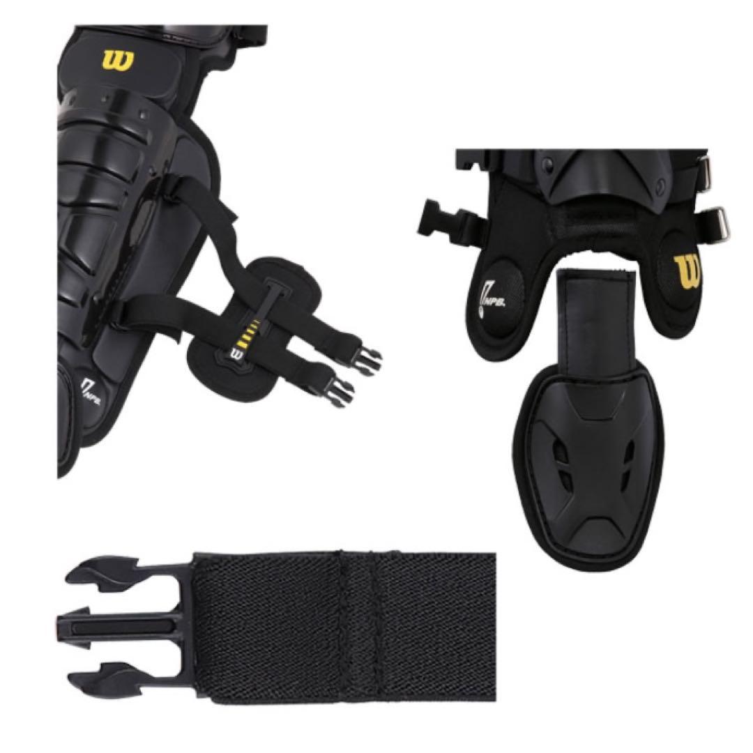 wilson ウイルソン硬式用 審判用 レッグガード　MLサイズ