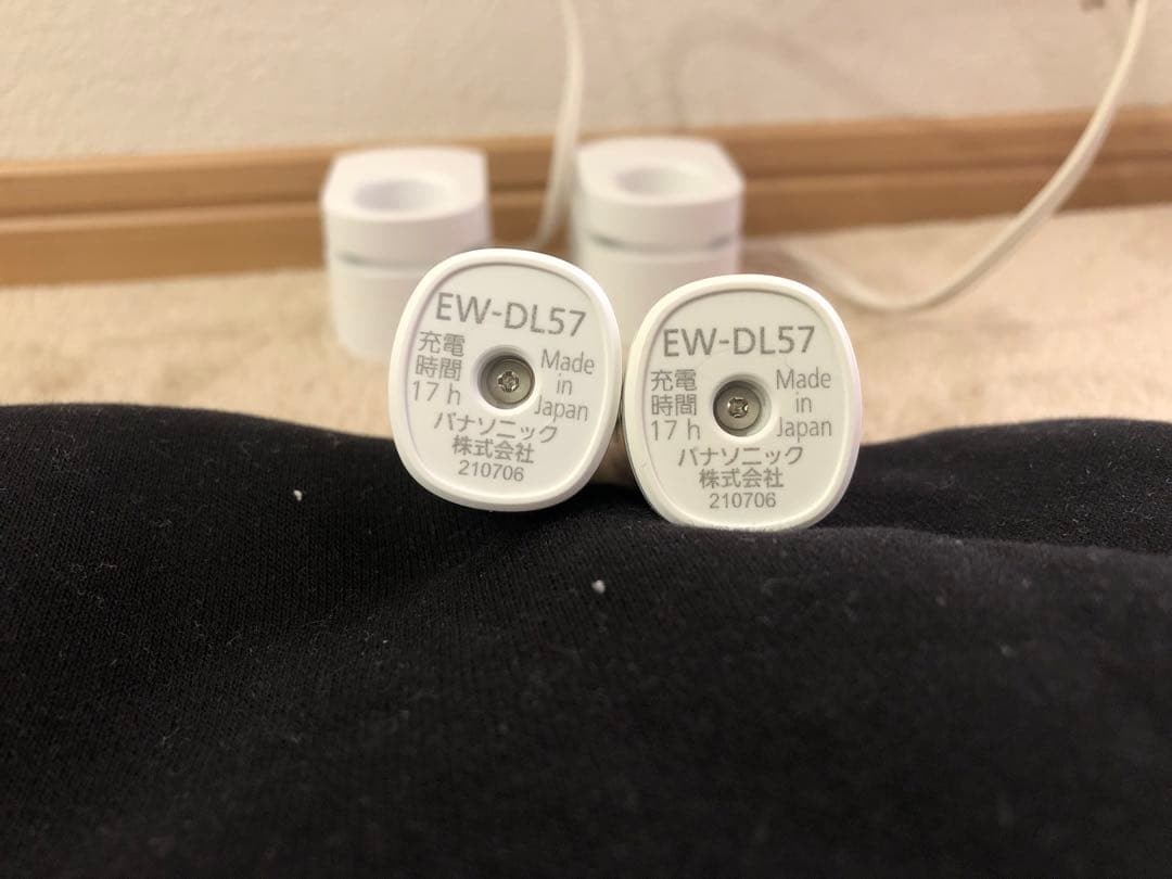 Panasonic EW-DL57-W電動歯ブラシ本体 2台