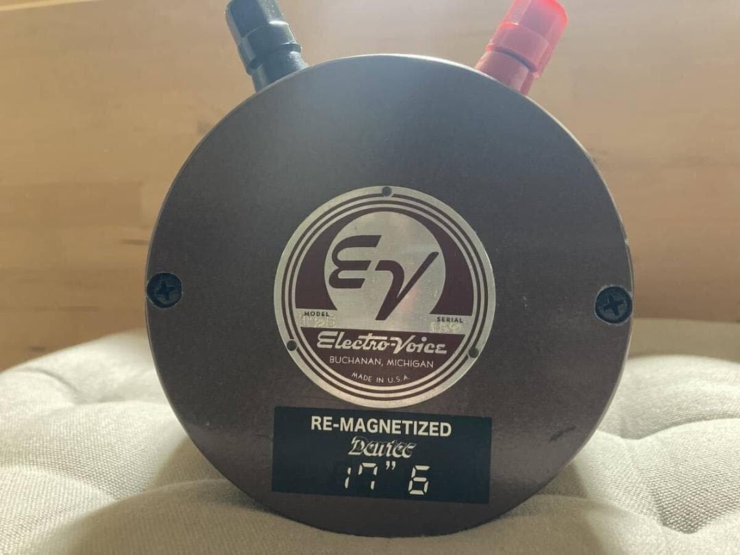 最初期　エレクトロボイス ELECTRO VIOCE T25　サウンドデン再着磁