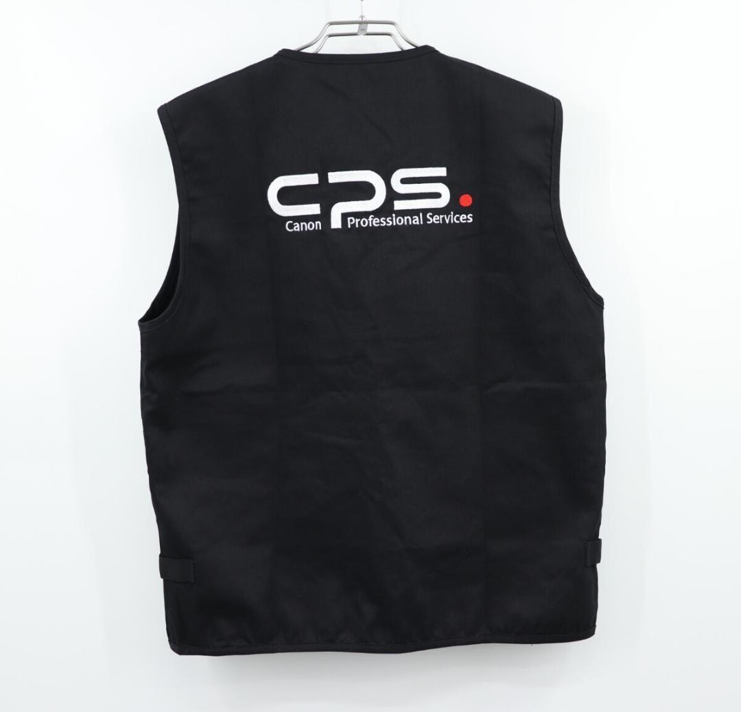 2XL新品 キャノン キヤノン CANON CPS ベスト コットン ブラック