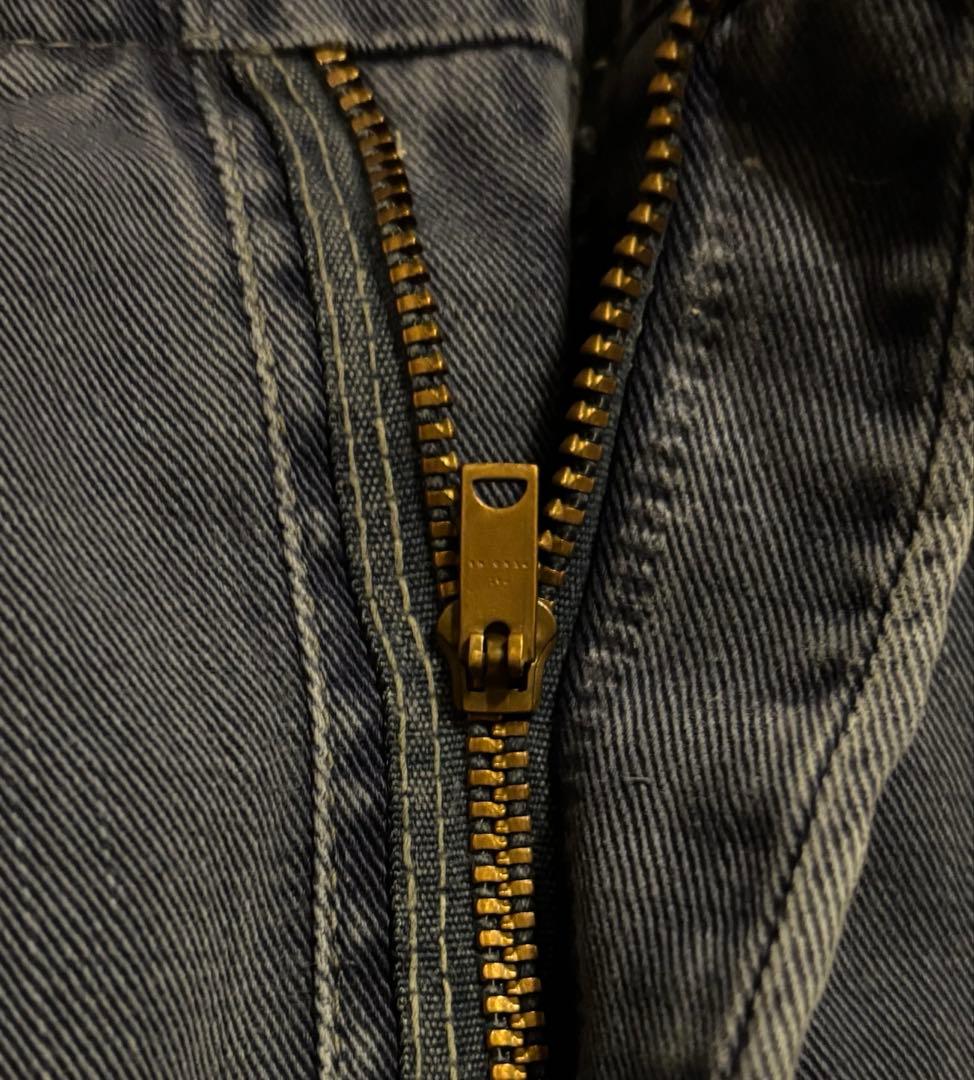 unknown 50s 60s オールコットン USA製 ワークパンツ フェード