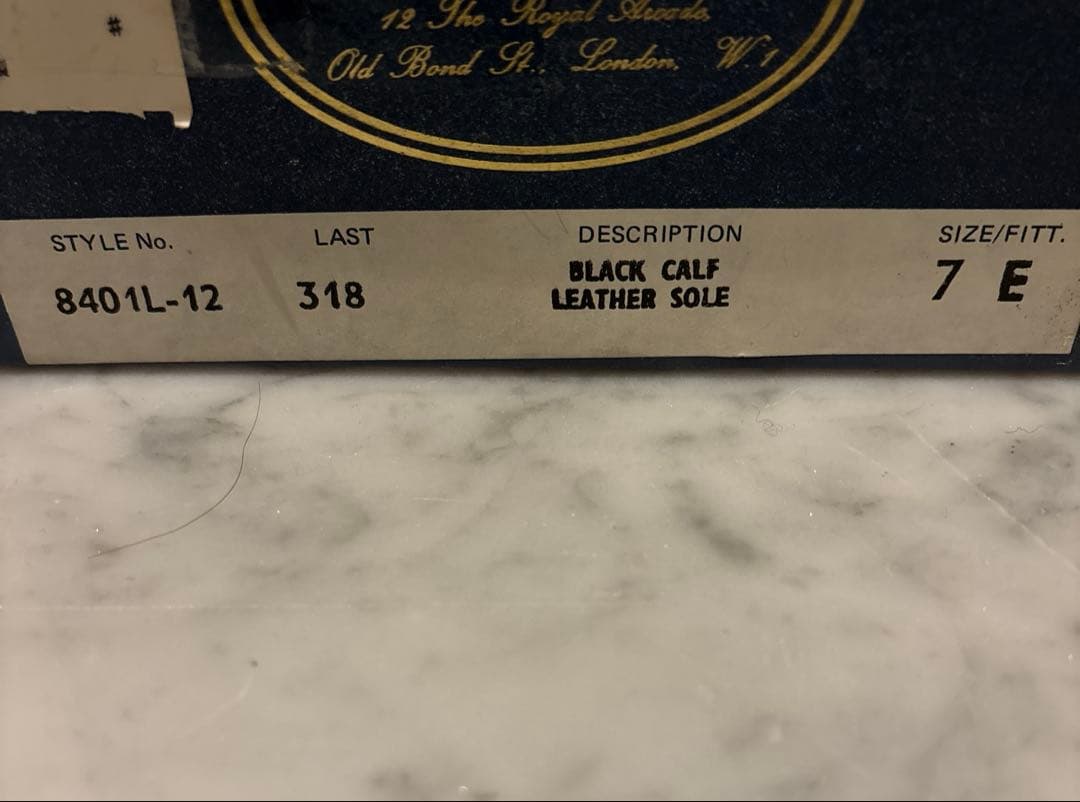 ジョージクレバリー　ストレートチップ　7E