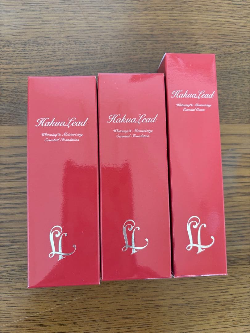 【お得】ハクアリード　クリーム&ファンデーション3本セット