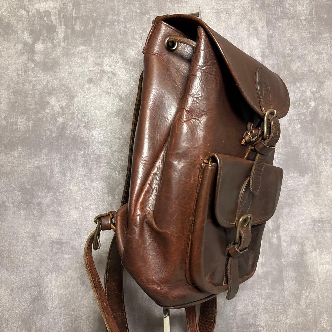 USA製 70s LEATHER CRAFT リュック ヴィンテージ レザー
