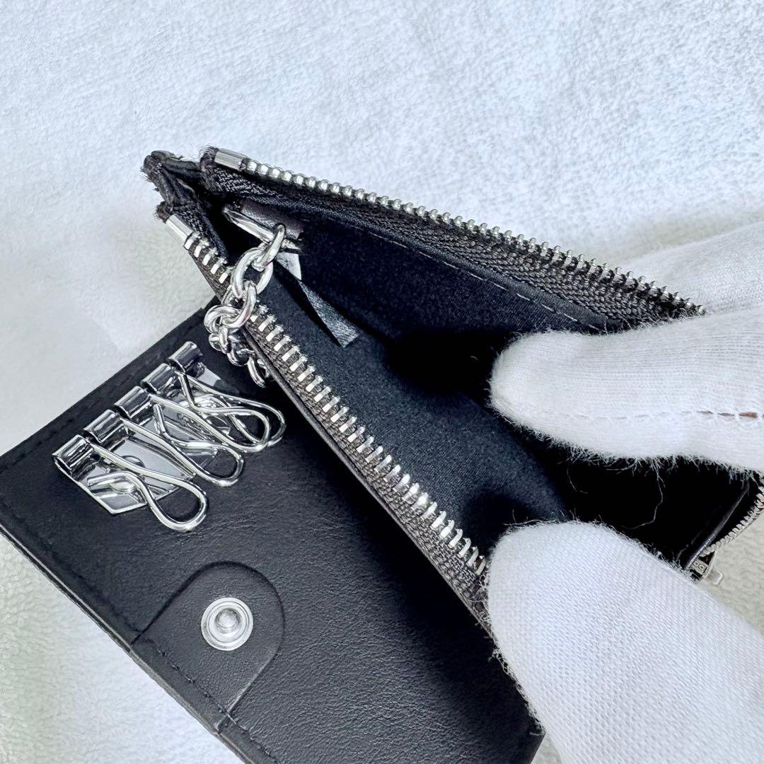 ディーゼル L-ZIP KEY キーケース ケース 小銭入れ ブラウン