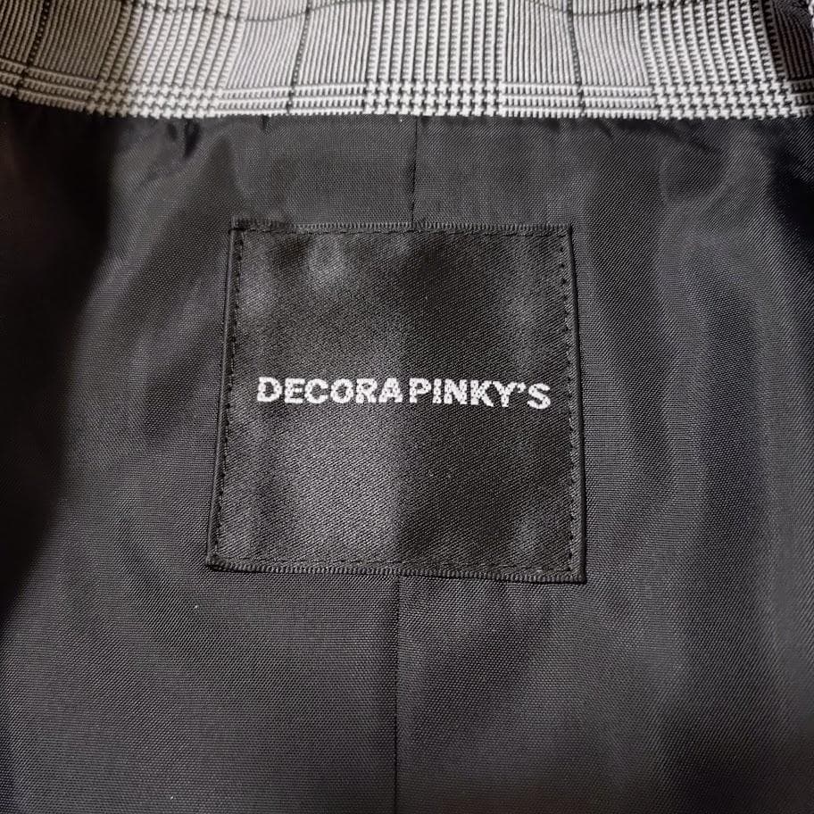 新品 DECORAPINKY'S 卒服 パンツスーツ160グレー 女の子 卒業式