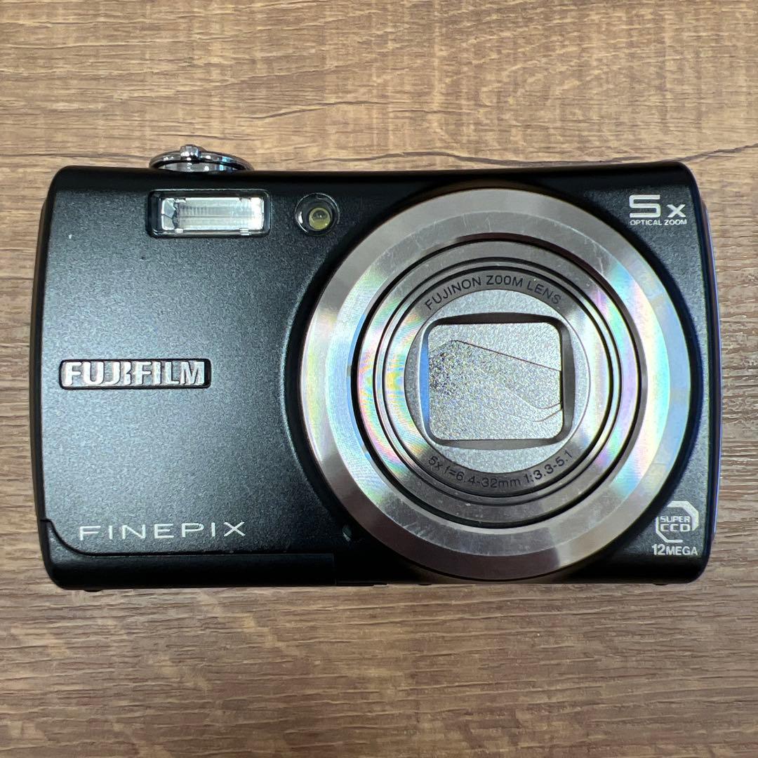 【簡易動作確認済】FUJIFILM FinePixF100fd ブラックコンデジ