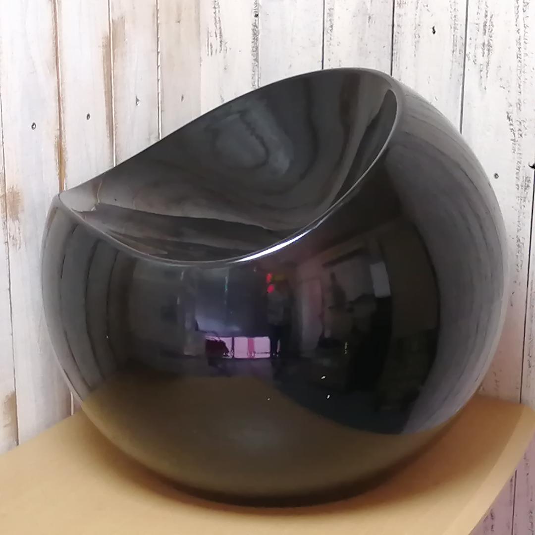 XLBOOM　エクセルブーム　フィン ストーン　ボールチェア　ブラック