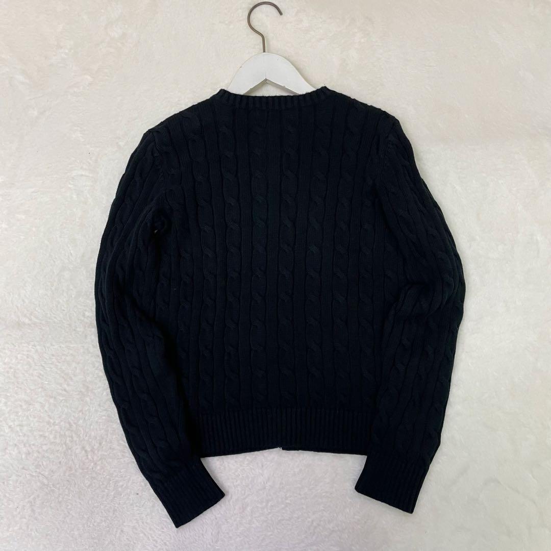 極美品　LAUREN RALPH LAUREN ケーブルニット カーディガン