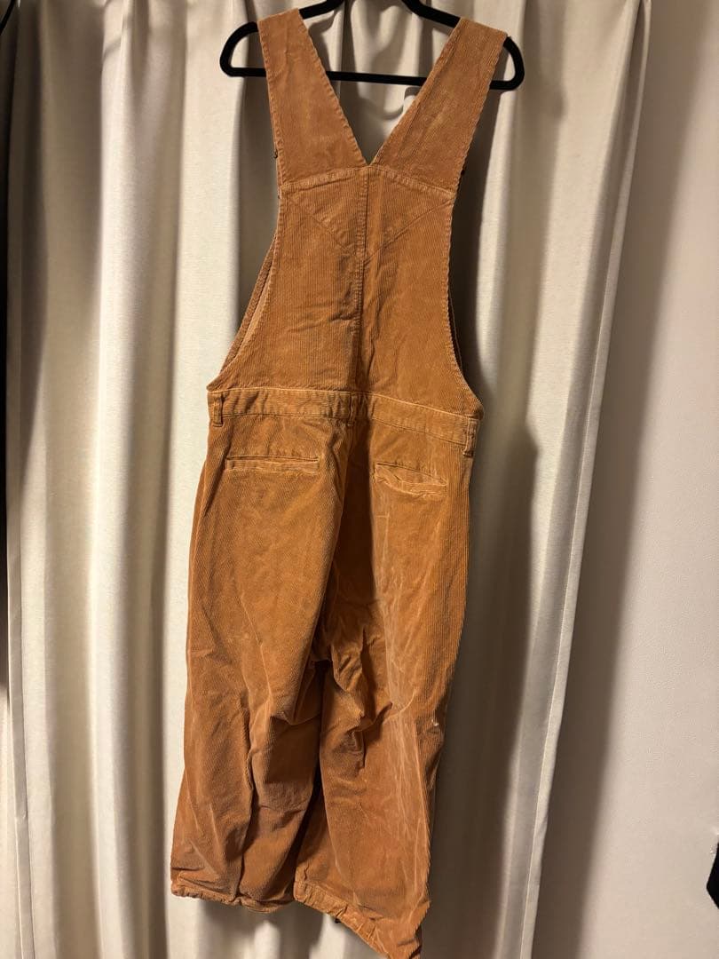 【glamb】コーデュロイビッグオーバーオール