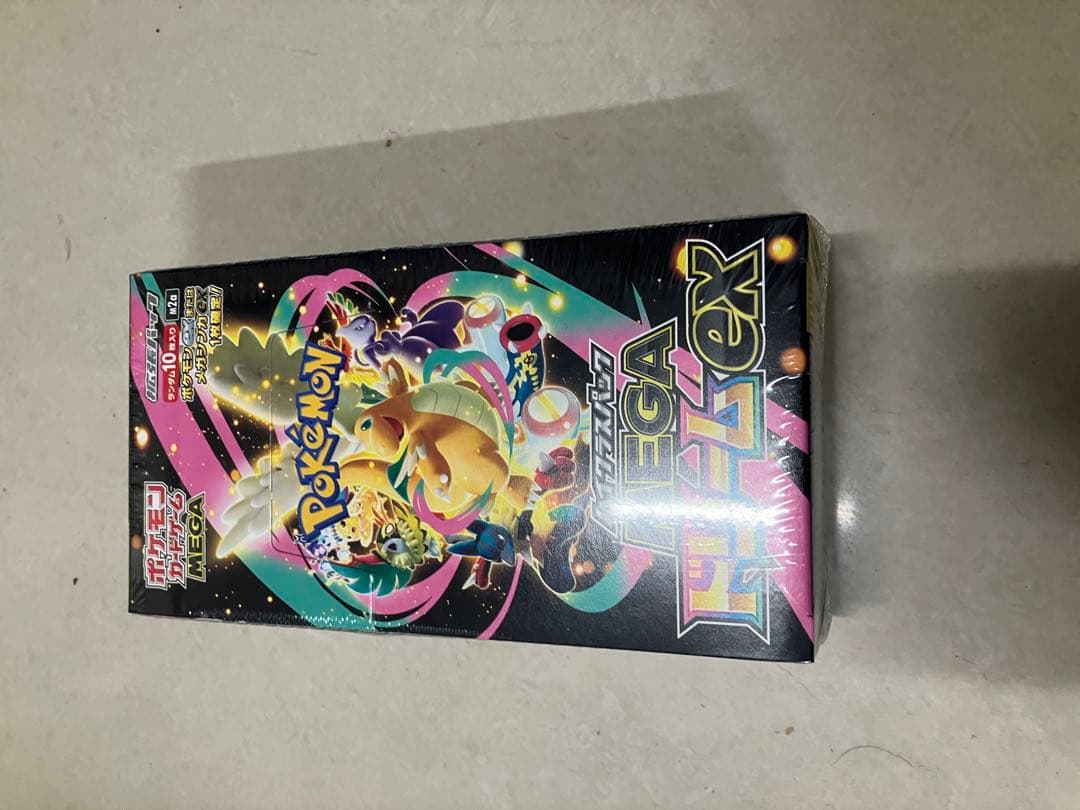 ポケモンカードゲーム megaドリームex 1boxシュリンク付き