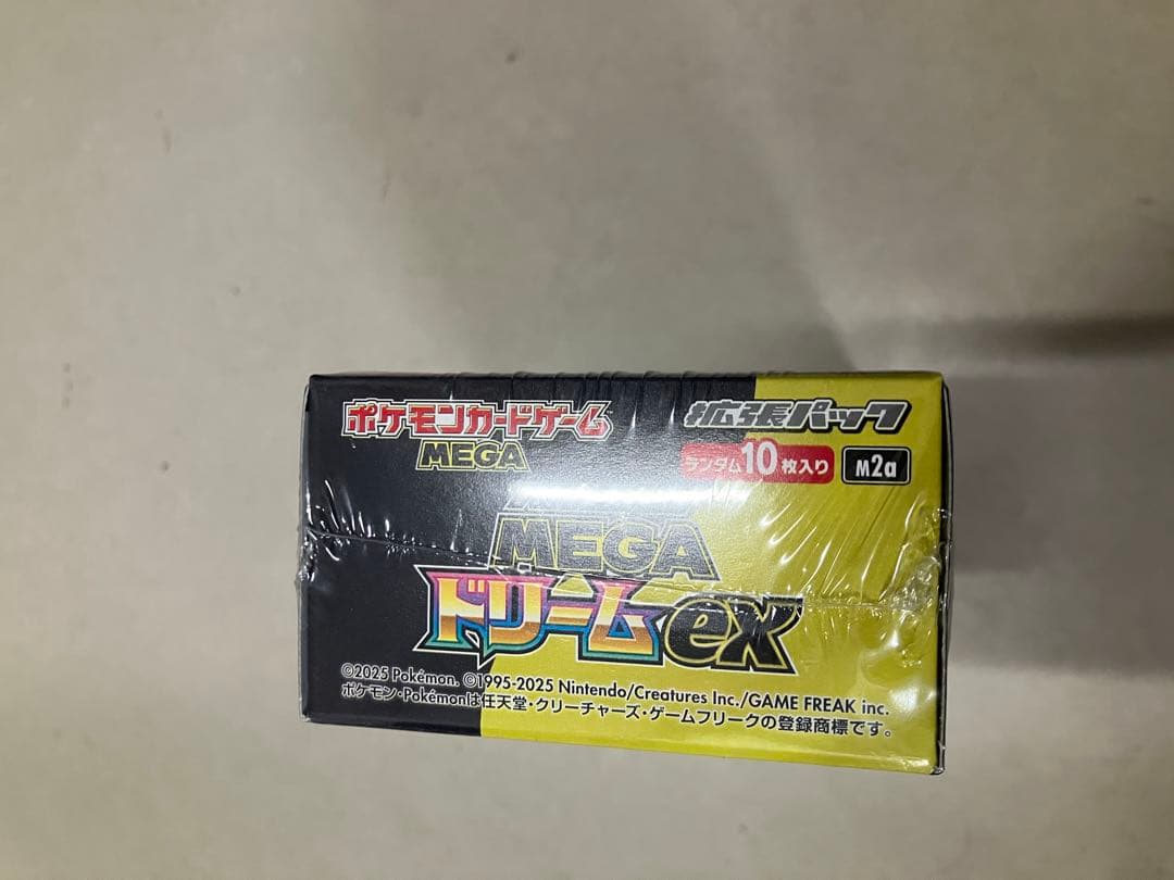 ポケモンカードゲーム megaドリームex 1boxシュリンク付き