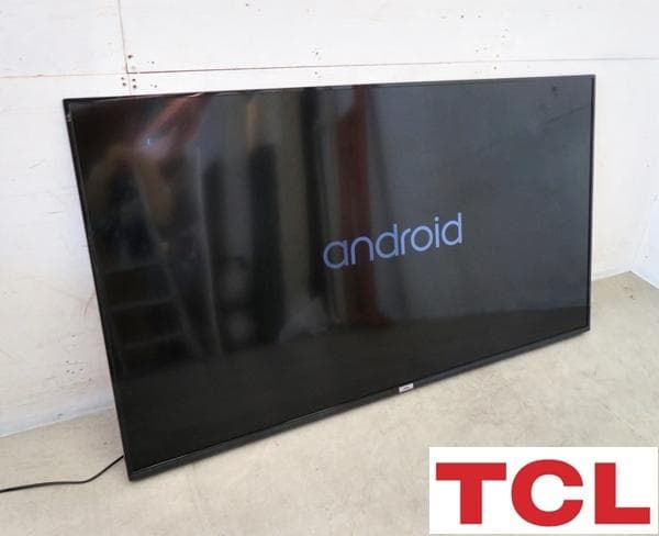 展示品■TCL■65P618■4K液晶テレビ■2022年製■壁掛け■65インチ■