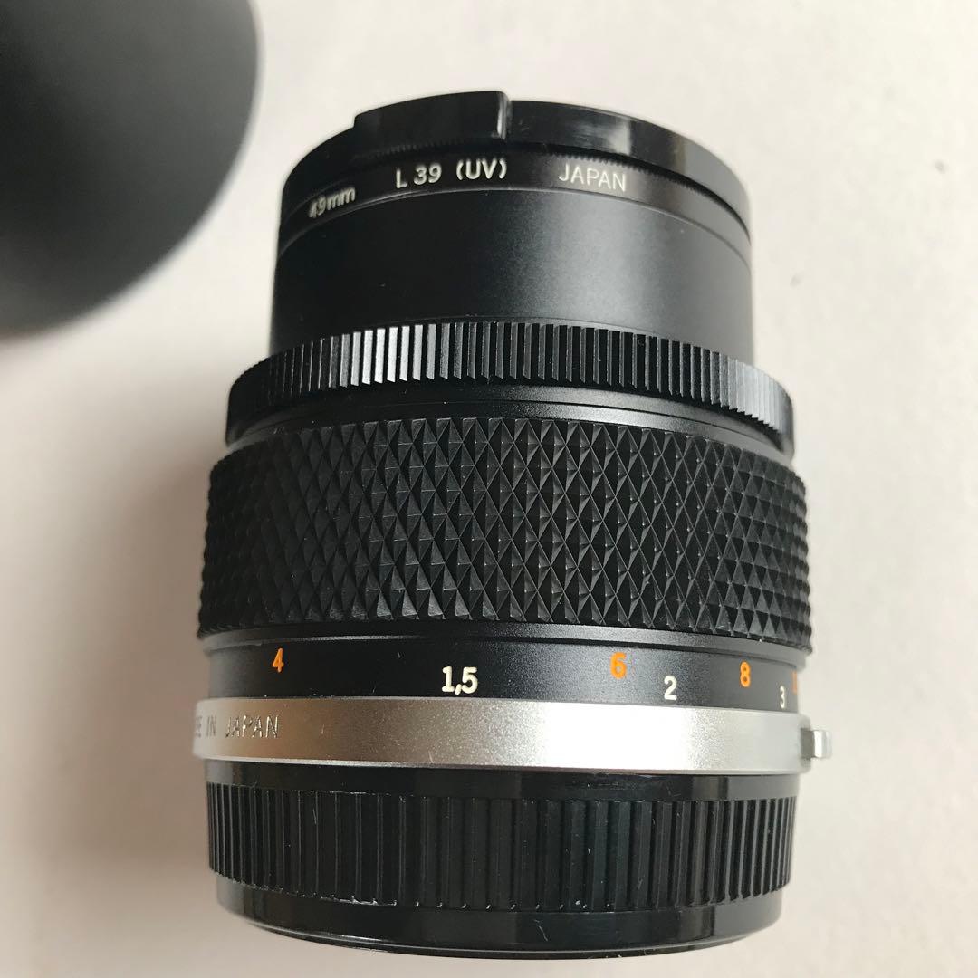 オリンパス　 E.ZUIKO AUTO-T f/2.8レンズ、OMシステム対応