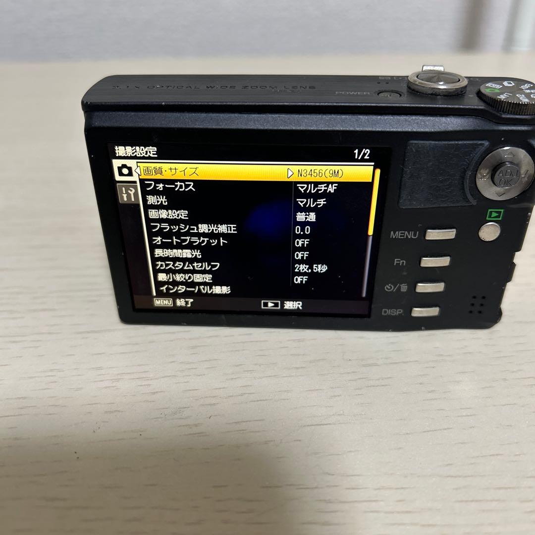 美品✨動作確認済み　RICOH CX1 ブラック 予備バッテリー付き