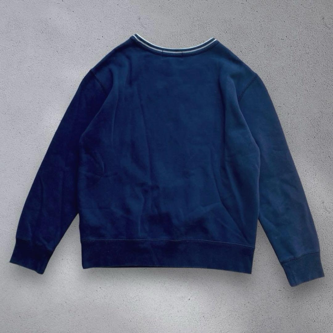 美品 現行QRタグ ポロベア ポロラルフローレン スウェット POLO ネイビー