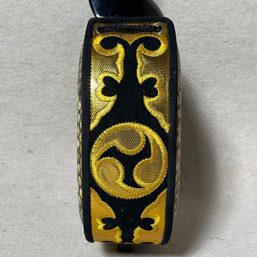 三線 本皮 強化張り 本革 蛇皮 蛇革 沖縄 三味線 琉球