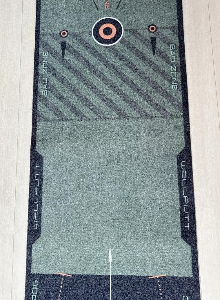 【美品】WELLPUTT ウェルパット パッティングマット 3M
