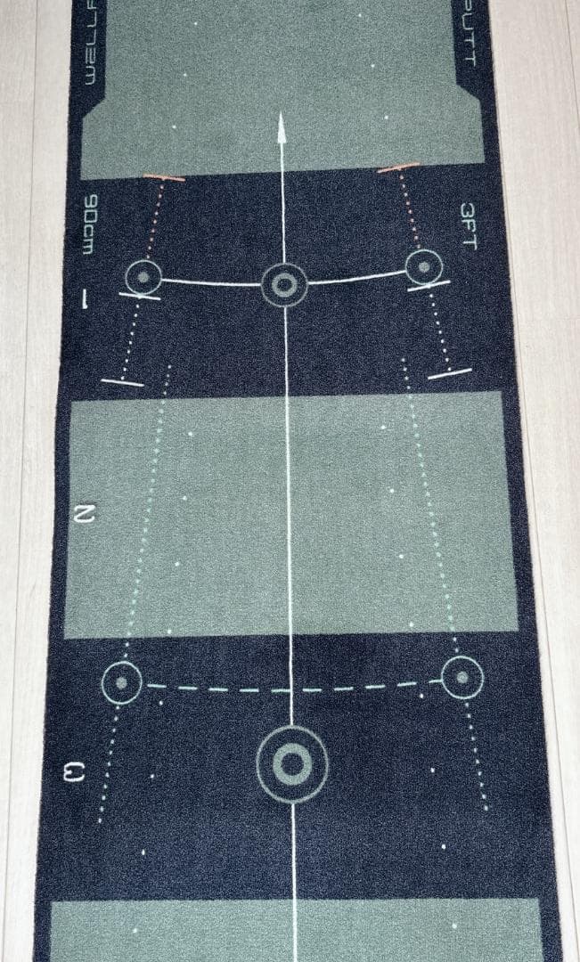 【美品】WELLPUTT ウェルパット パッティングマット 3M