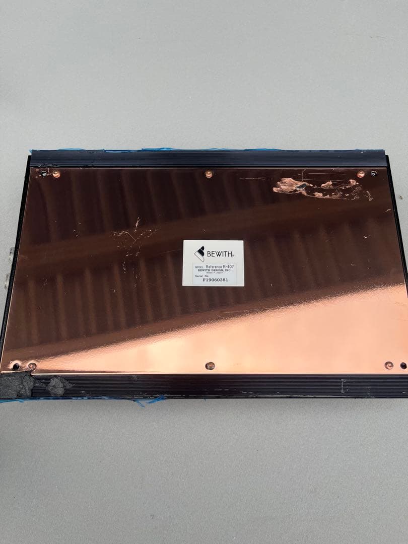 BEWITH カーアンプ Reference R-407