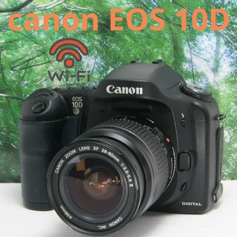 ❤スマホに転送OK✴初心者向き☆美品♪canon EOS 10D♪付属品多数❤