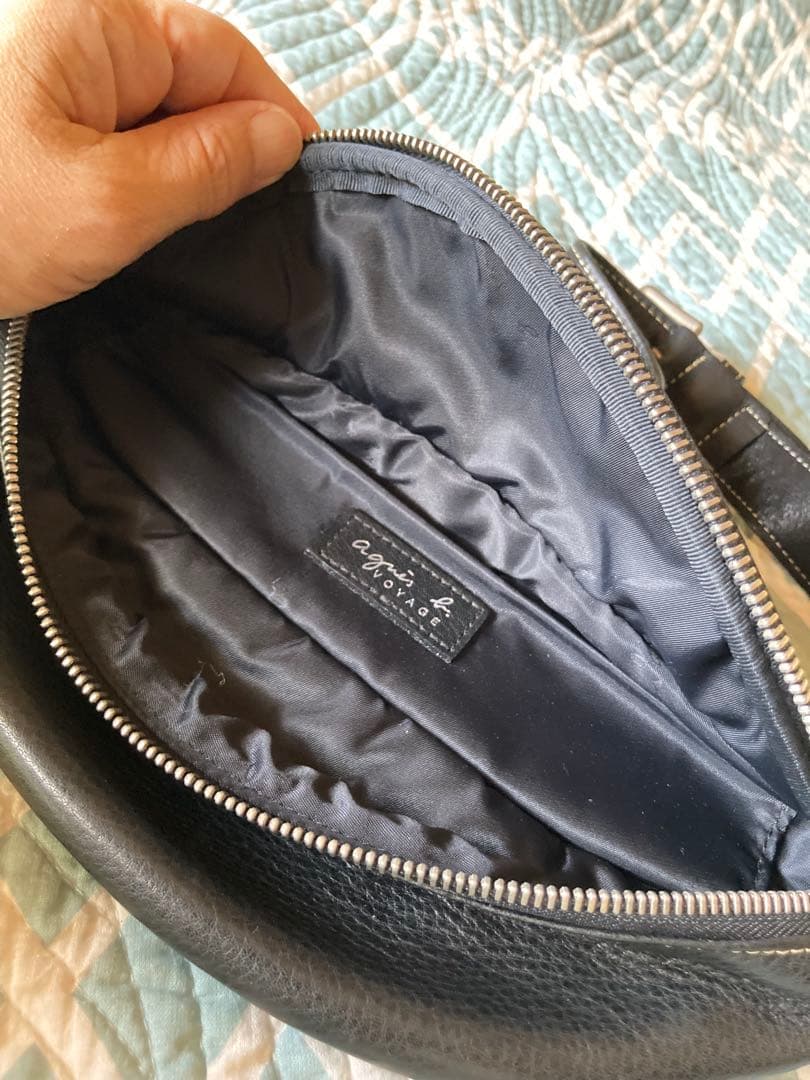 アニエスベーボヤージュ⭐︎レザーウエストポーチ