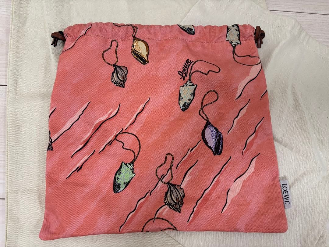 LOEWEロエベかごバッグ/ナチュラル