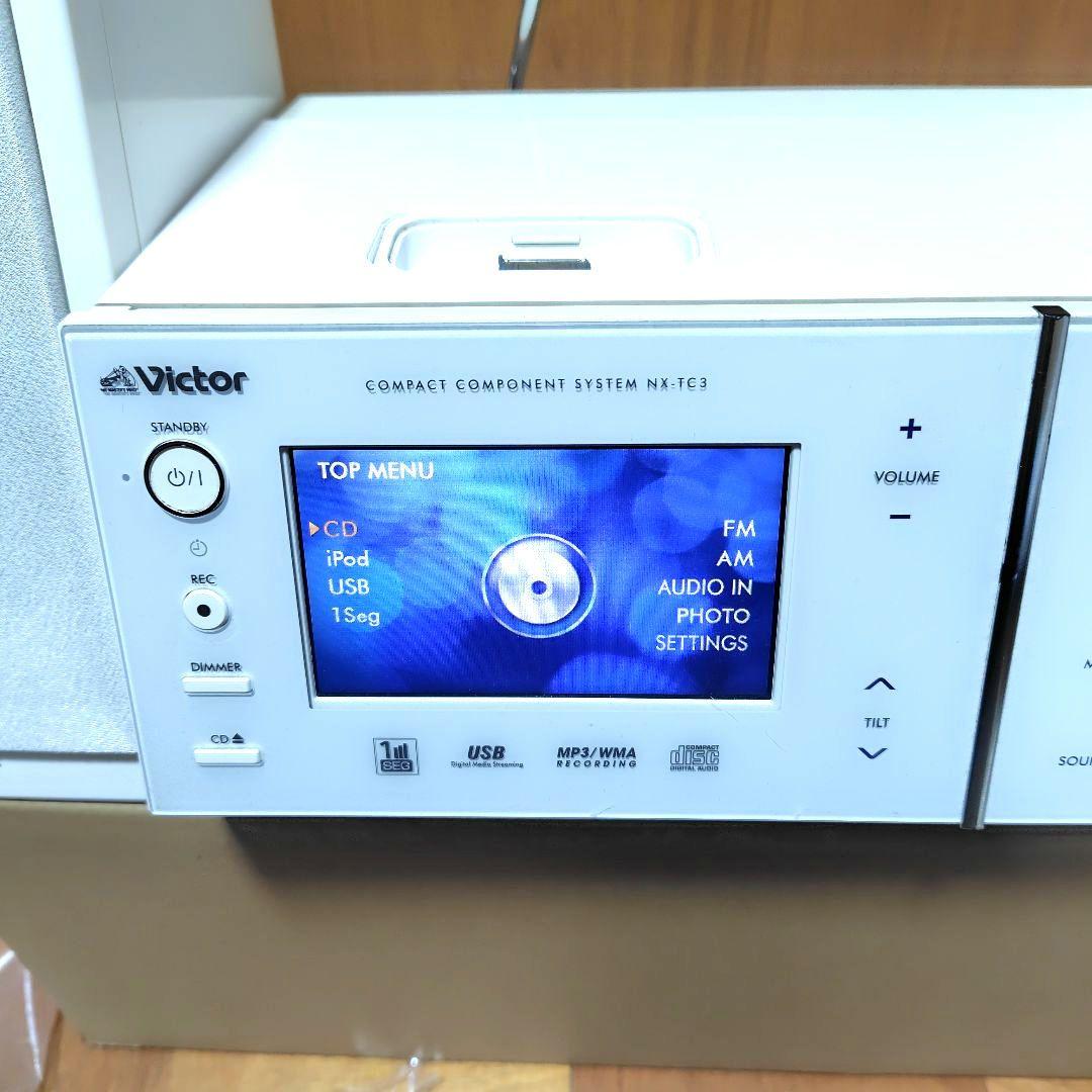 Victor ■ミニコンポ USB ワンセグ 画像表示 NX-TC3