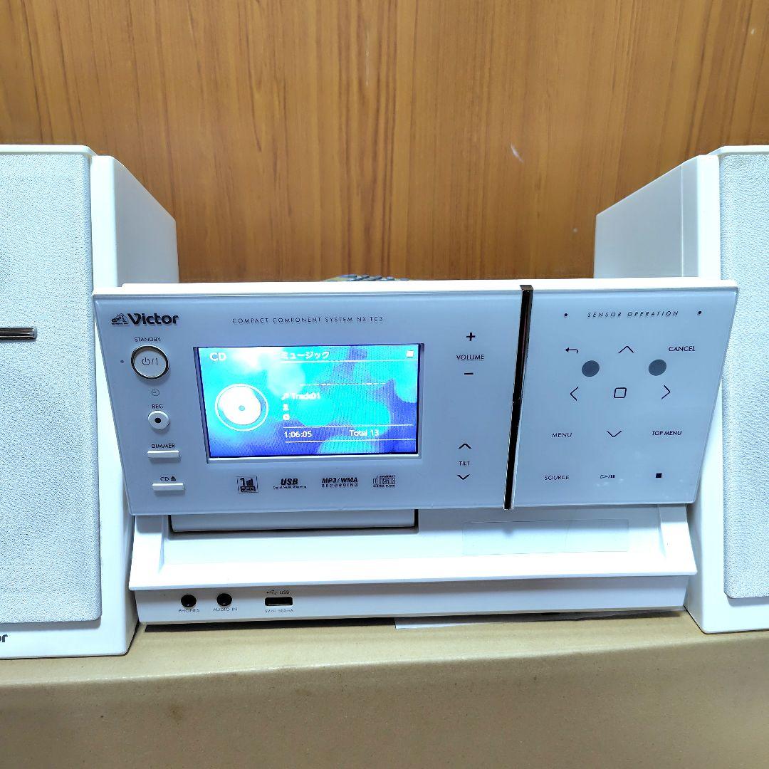 Victor ■ミニコンポ USB ワンセグ 画像表示 NX-TC3