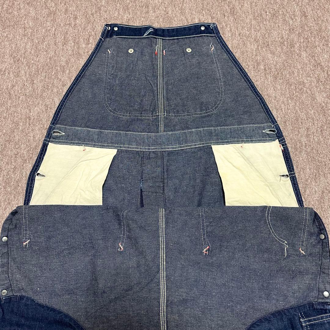 PAYDAY デニムオーバーオール 濃紺 美品 PENNEY'S 50s 60s