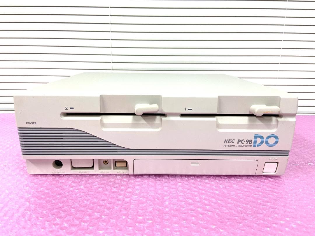 【動作済良好！】★超希少1台のみ! NEC PC-98DO 5インチFDD*2
