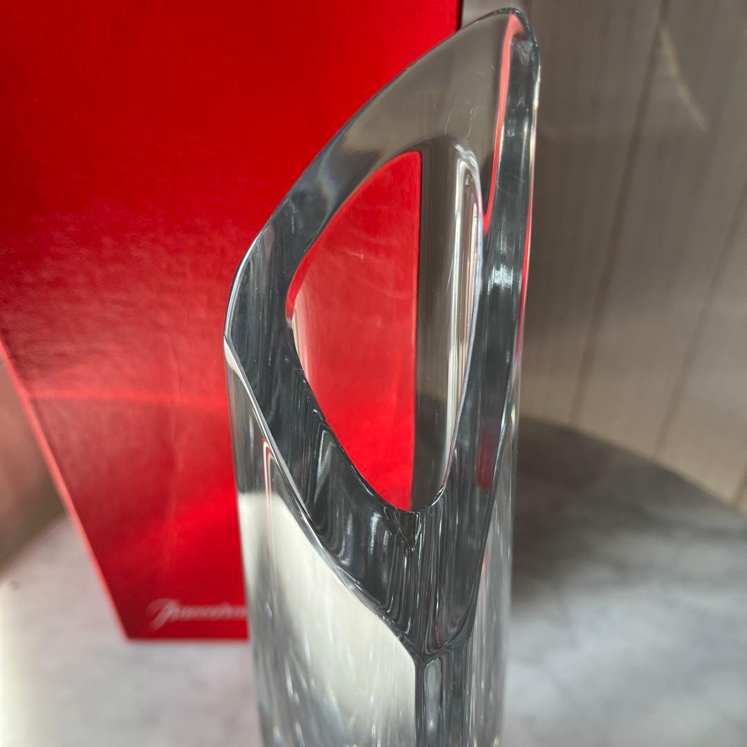 Baccarat クリスタルローズフラワーベース花瓶