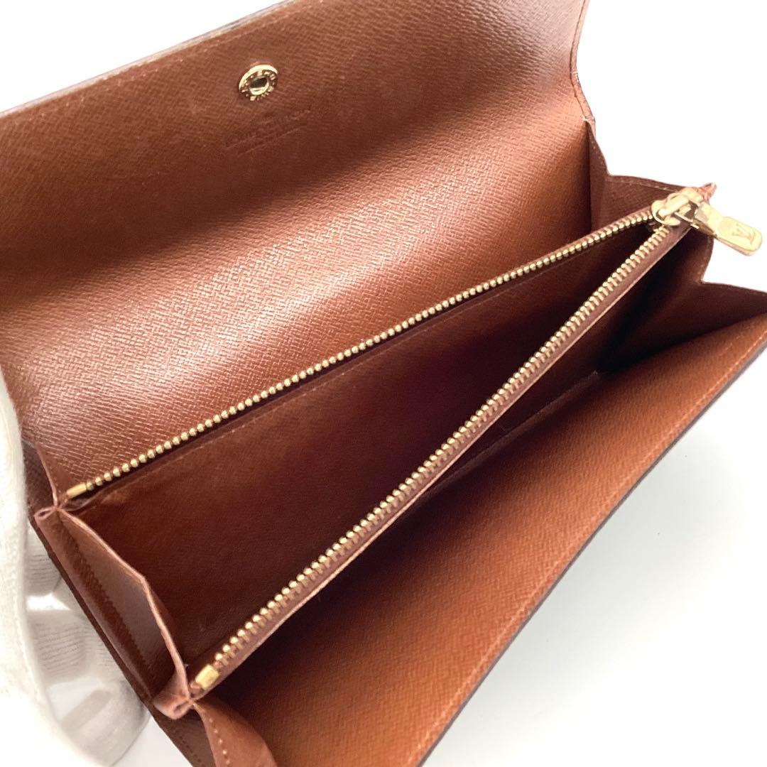 美品　ルイヴィトン　モノグラム　クレディ　正規品　ベタつきなし　ヴィンテージ