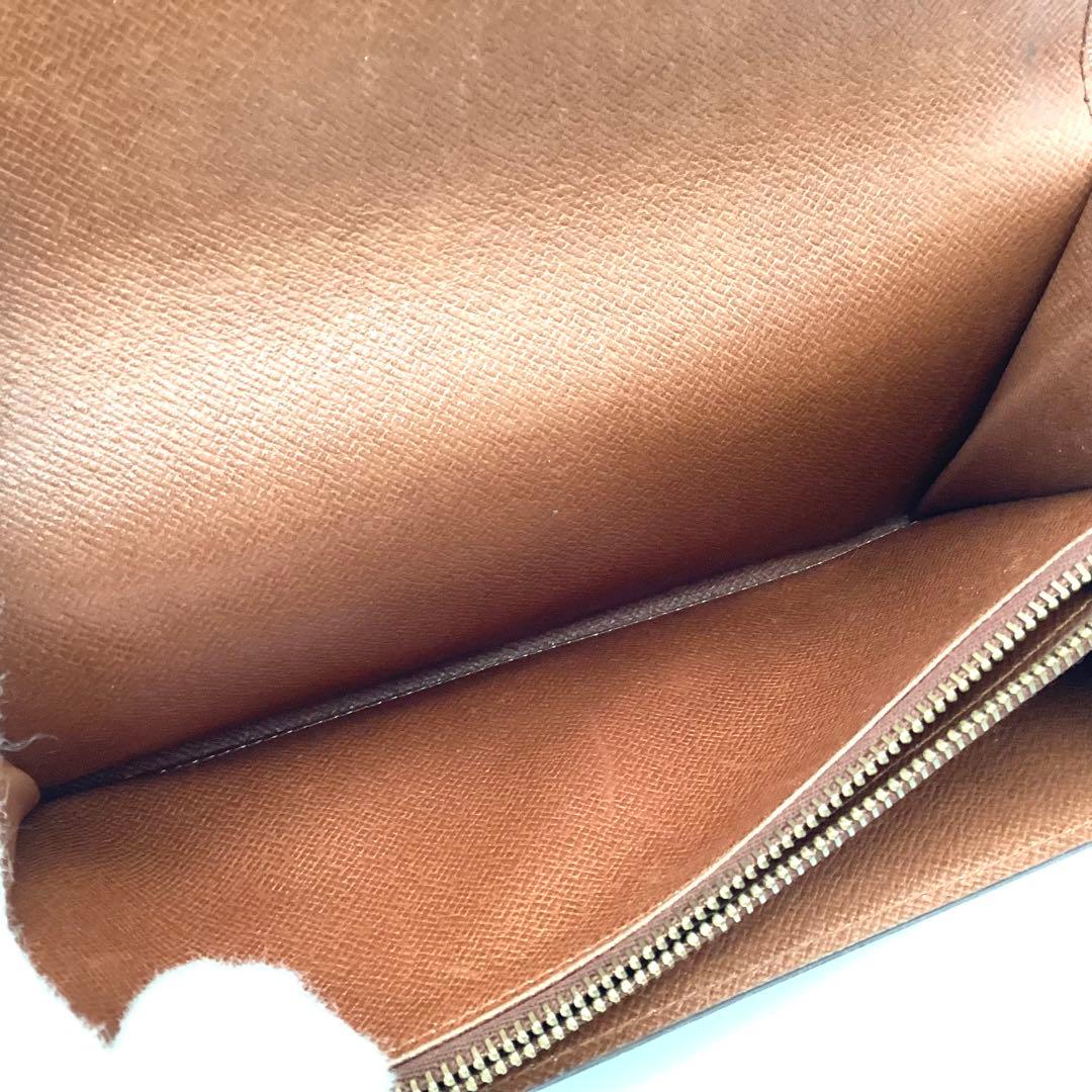 美品　ルイヴィトン　モノグラム　クレディ　正規品　ベタつきなし　ヴィンテージ