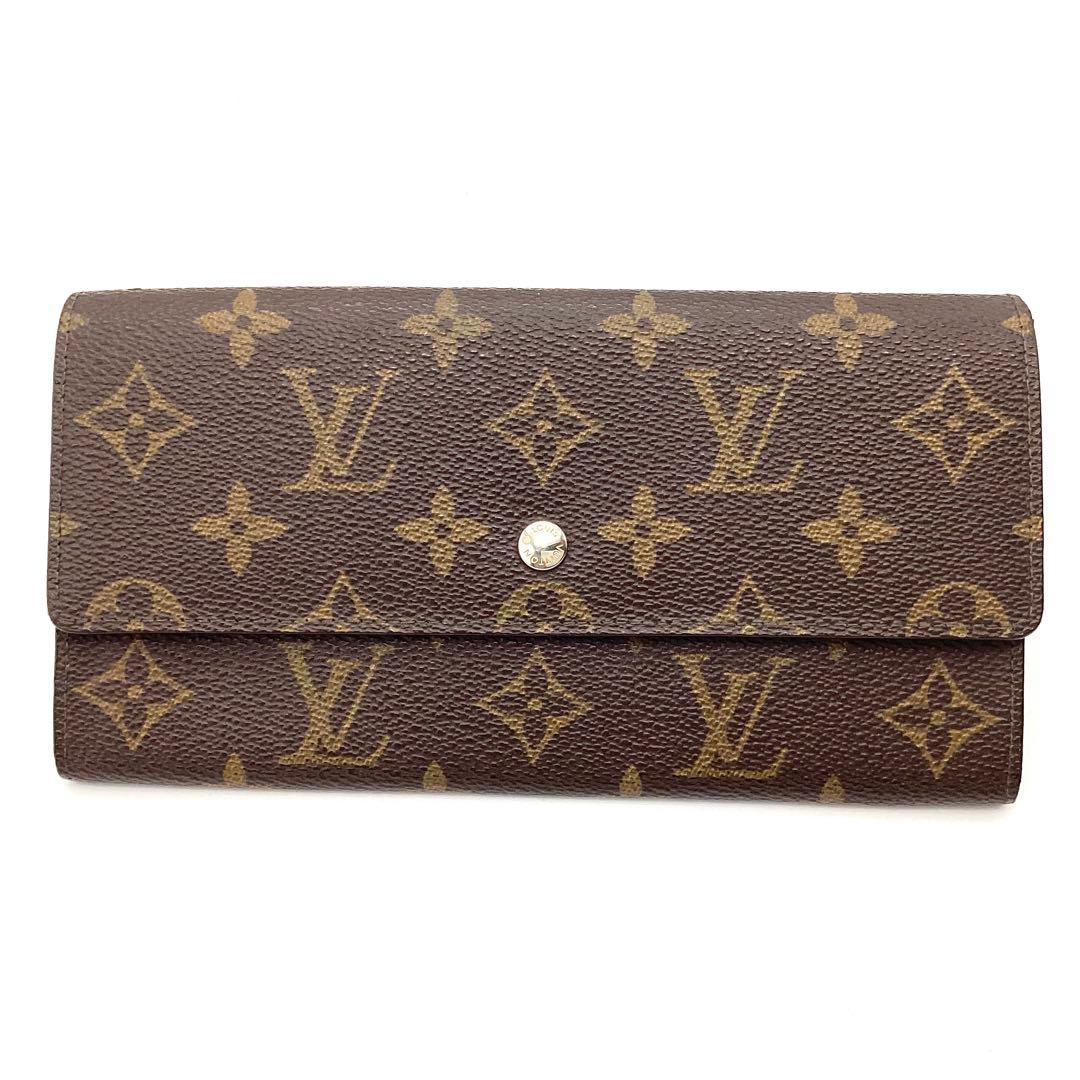 美品　ルイヴィトン　モノグラム　クレディ　正規品　ベタつきなし　ヴィンテージ