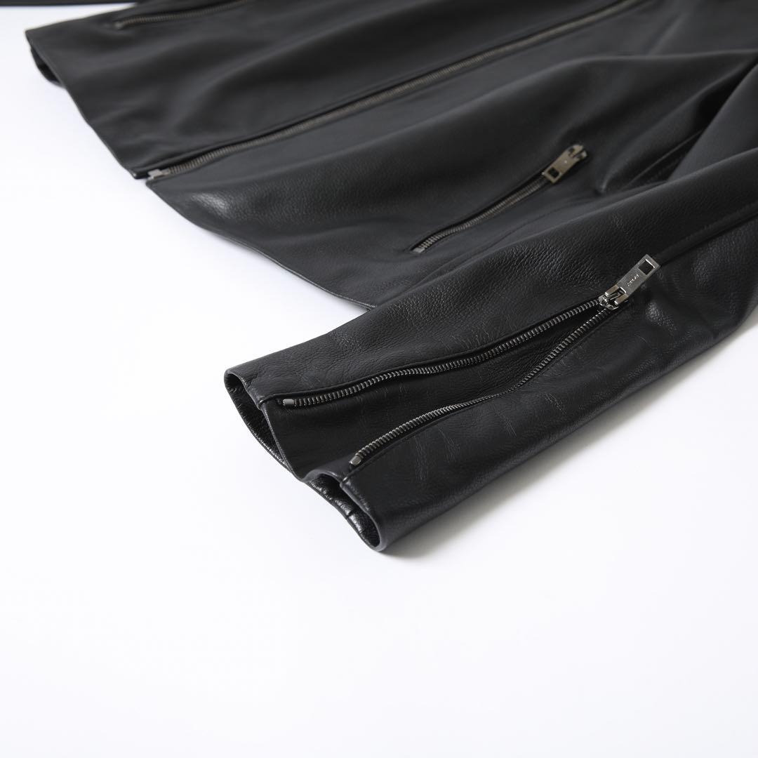 BALLY バリー シングルライダースジャケット ブラック サイズ40 美品