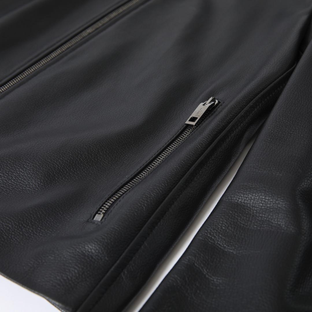 BALLY バリー シングルライダースジャケット ブラック サイズ40 美品