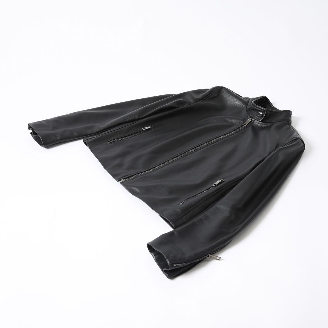 BALLY バリー シングルライダースジャケット ブラック サイズ40 美品