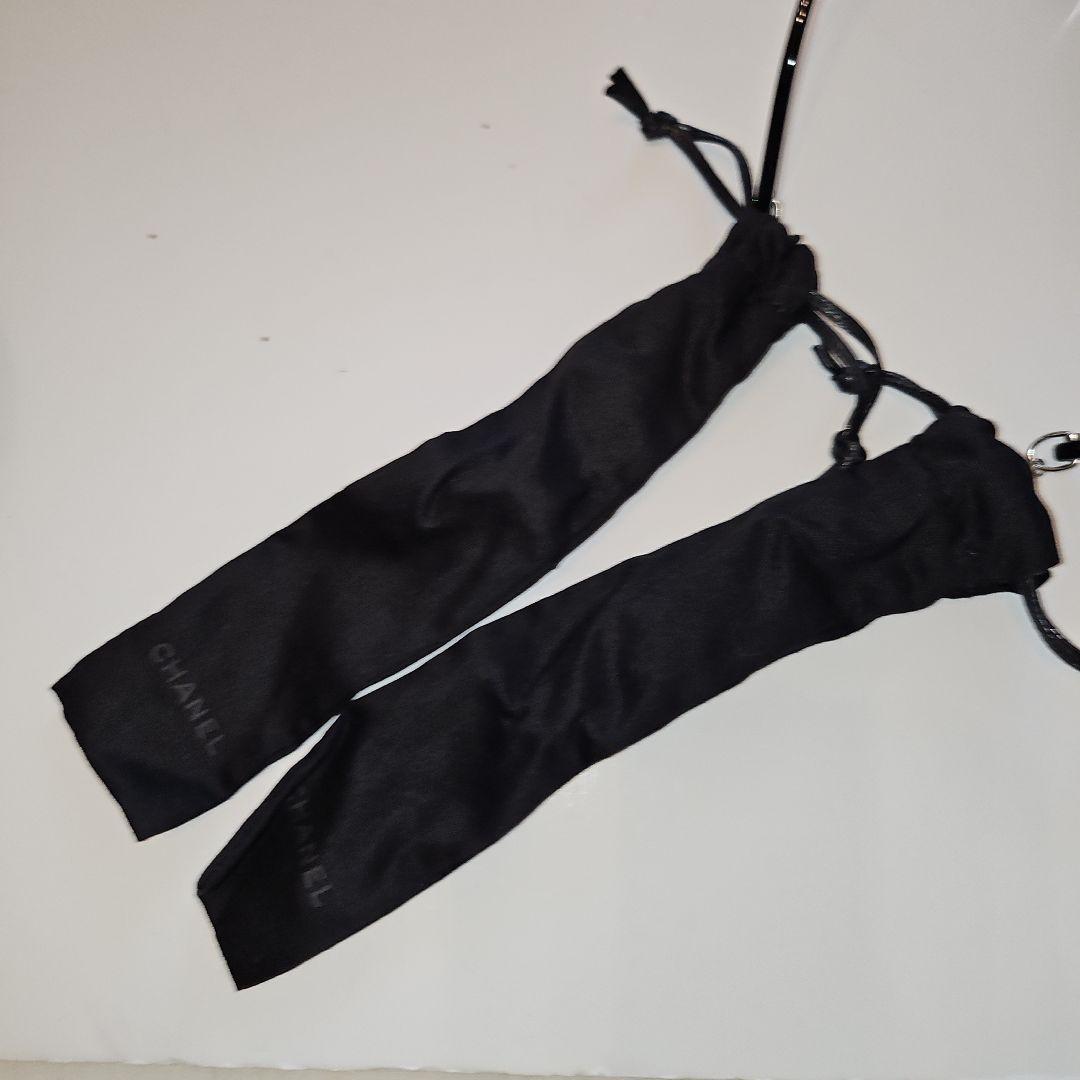 レア品★CHANELシャネル　キャットアイ サングラス パール、ロゴチャーム付