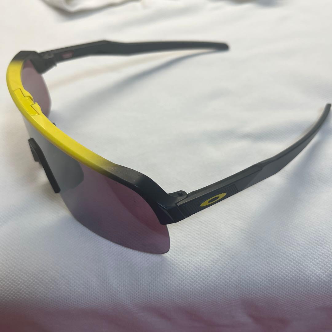 Oakley スポーツサングラス ブラック/イエロー