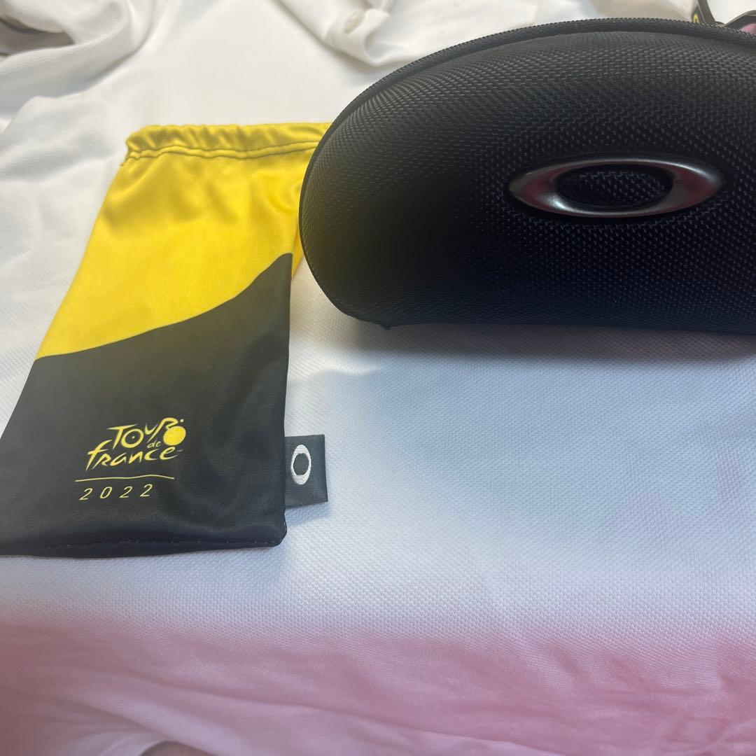 Oakley スポーツサングラス ブラック/イエロー