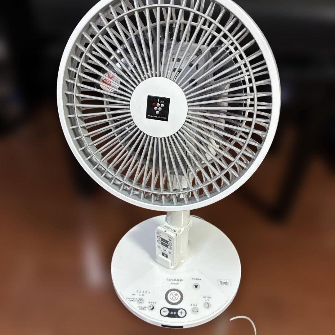 シャープ　扇風機　プラズマクラスター3Dファン　PJ-N2DS-W 2021年製