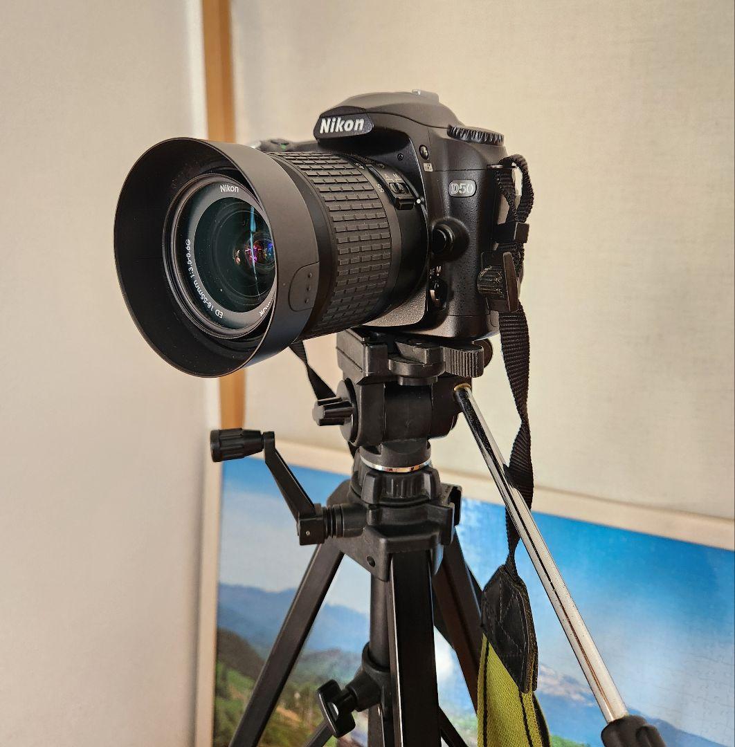 み*ぺ様 Nikon D50 　デジタル一眼レフカメラ【初心者対応】三脚&箱付き